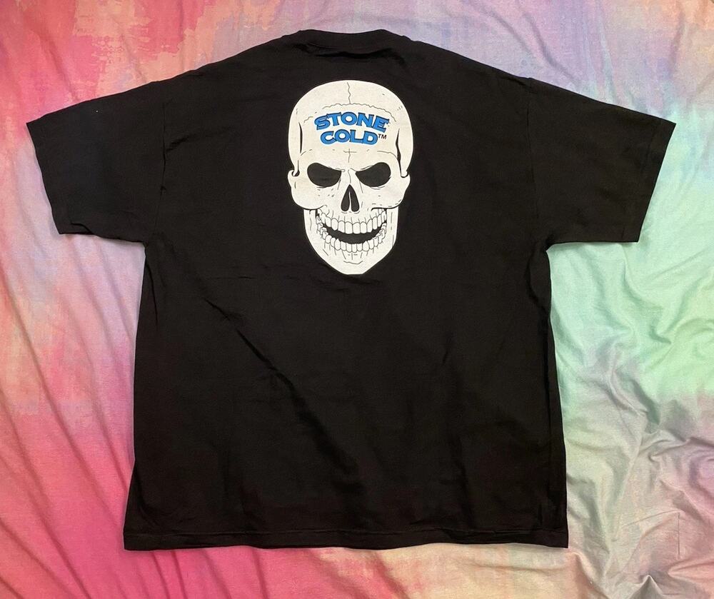 Stone Cold Steve Austin NOLA 3:16 Skull T-shirt SZ 2X New Orleans WWE Wrestling